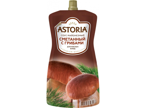 АСТОРИЯ соус сметанный с грибами 233 гр