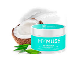 Скраб д/телаГрасс Mymuse 300 мл.Кокосовый антицеллюлит (8)