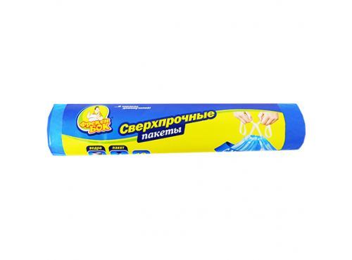 Мус.  пакет "ФБ" с затяжкой 60 л  10 шт