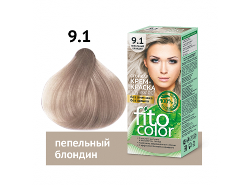 FITOCOLOR крем-краска д/волос без аммиака 9,1 Пепельный блондин